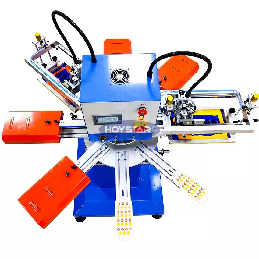 2 కలర్స్ సాక్స్ స్క్రీన్ ప్రింటింగ్ మెషిన్